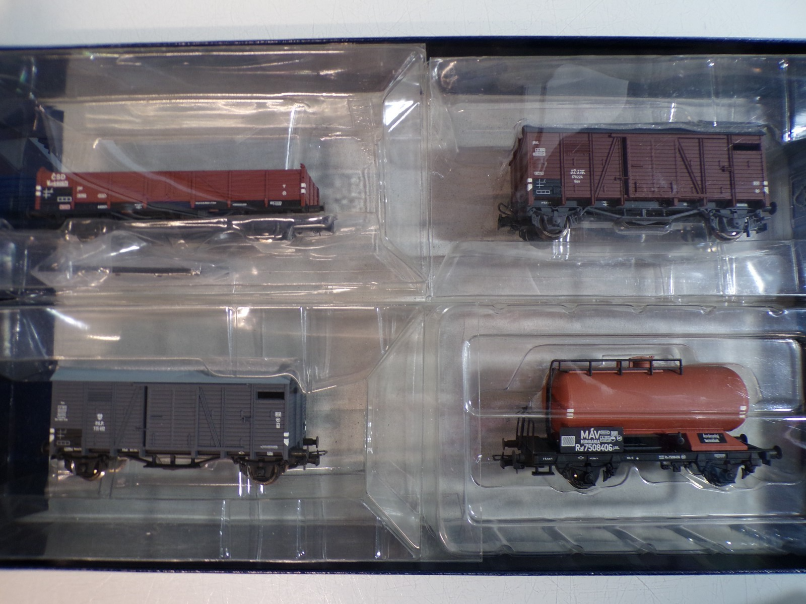 Liliput H0 L240019 Güterwagen-Set Osteuropa der MAV/CS/PKP in OVP BH1766 – Bild 4