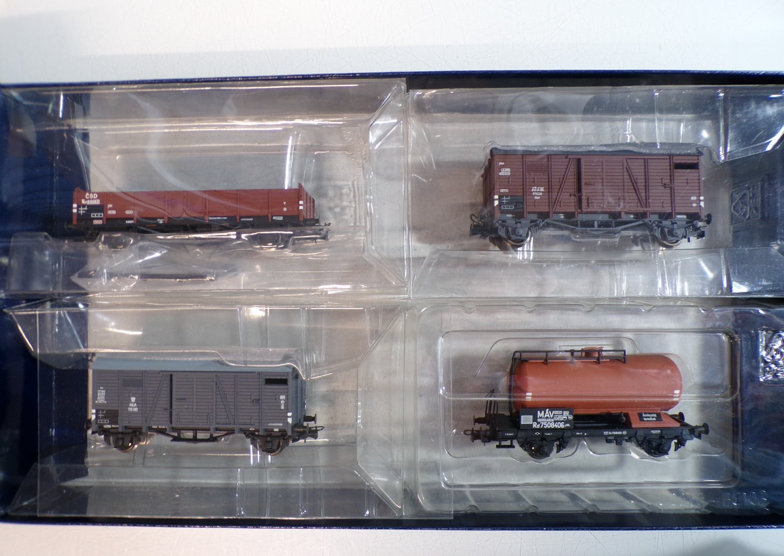 Liliput H0 L240019 Güterwagen-Set Osteuropa der MAV/CS/PKP in OVP BH1766