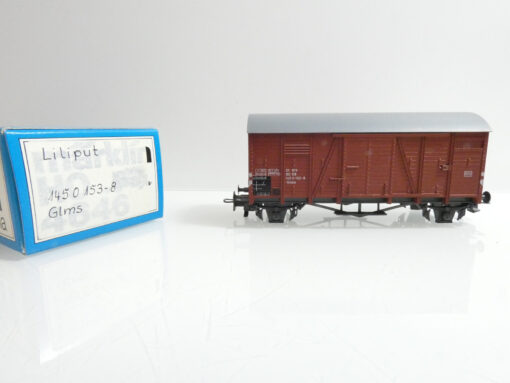 Liliput H0 geschlossener Güterwagen der DB in EVP AR3205