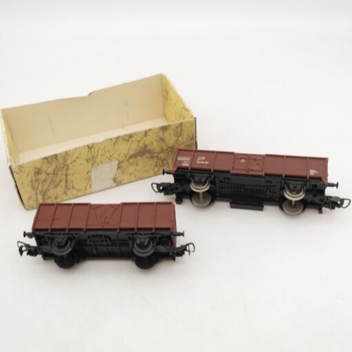 Lima und Unbekannt H0 2 x offene Güterwagen in EVP RA1100 – Bild 4