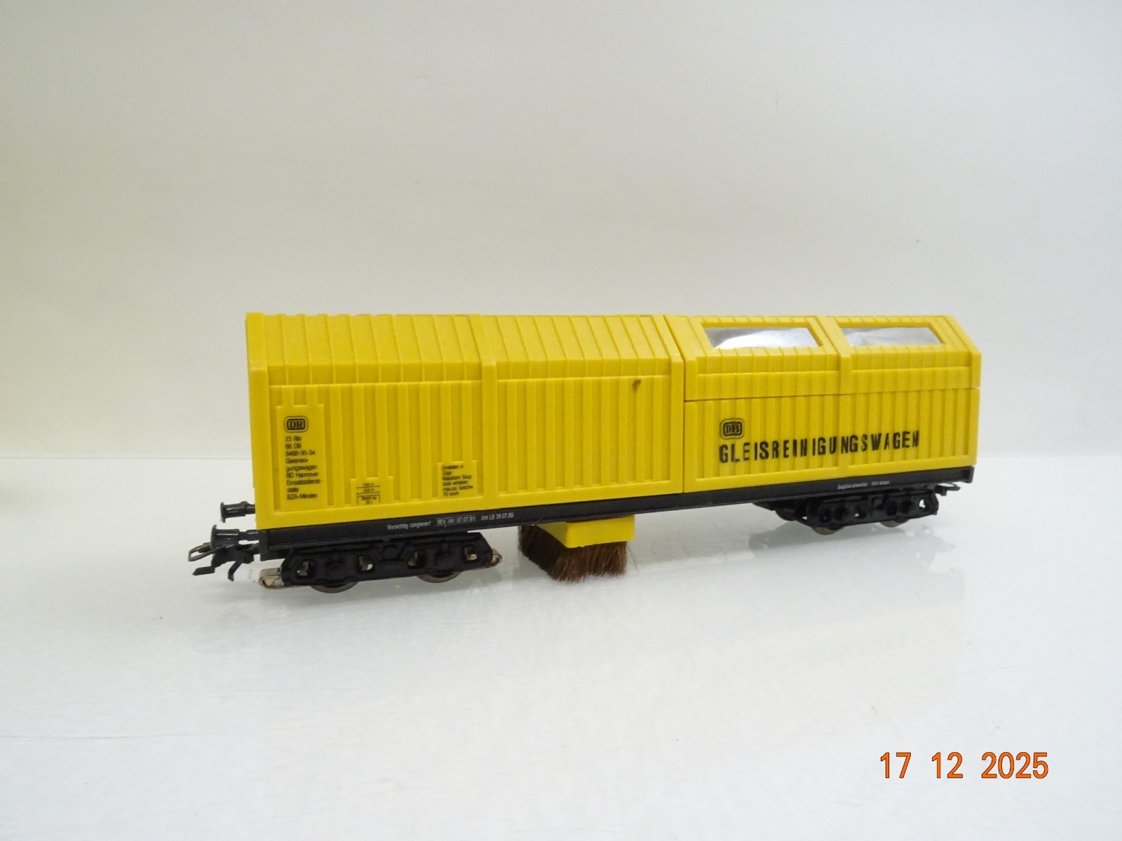 Lux Modellbau H0 8830 AC Gleisstaubsauger SSF-09 Technik in OVP JL5127 – Bild 3