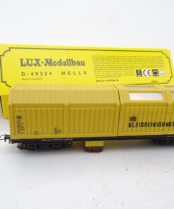 Lux-Modellbau H0 8830 Gleisstaubsaugerwagen mit Faulhaber-Motor in OVP RR1539