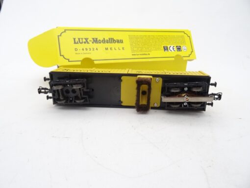 Lux-Modellbau H0 8830 Gleisstaubsaugerwagen mit Faulhaber-Motor in OVP RR1539 – Bild 4