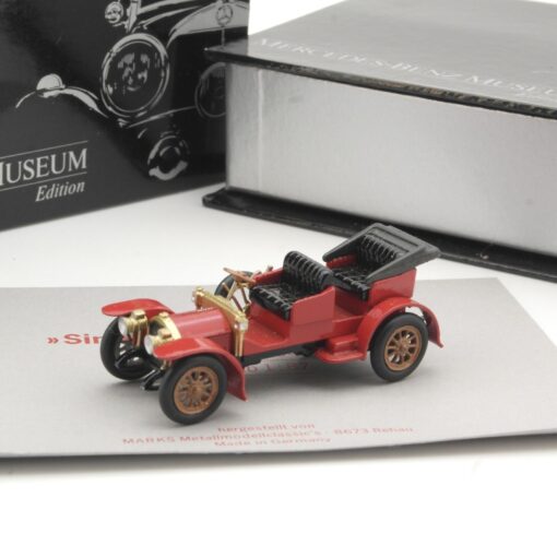MB Museum 1:87 Mercedes Benz Simplex 1904 Baujahr 1904 in OVP QR5625 – Bild 4