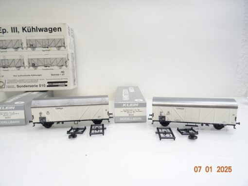 M+D H0 010 Sonderserie Kühlwagen 4 tlg  der DB in OVP PR5100 – Bild 4