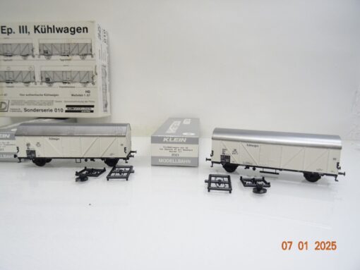 M+D H0 010 Sonderserie Kühlwagen 4 tlg  der DB in OVP PR5100 – Bild 7