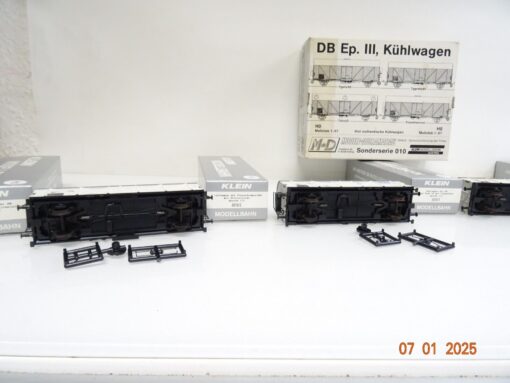 M+D H0 010 Sonderserie Kühlwagen 4 tlg  der DB in OVP PR5100 – Bild 8