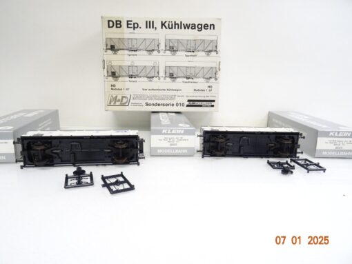 M+D H0 010 Sonderserie Kühlwagen 4 tlg  der DB in OVP PR5100 – Bild 9