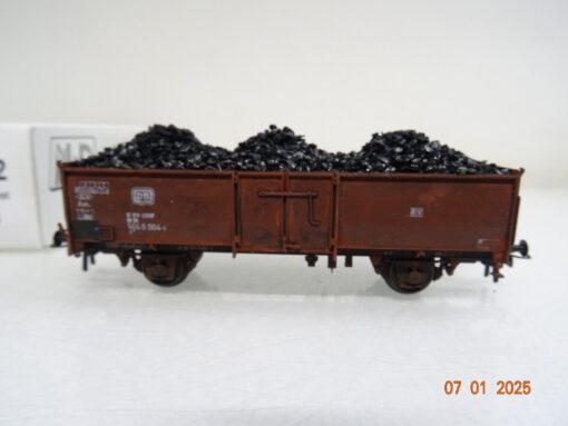M+D H0 212 Hochbordwagen mit Kohlebeladung der DB in OVP PR5089 – Bild 3