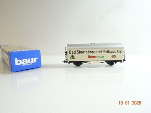 Märklin Baur H0 Güterwagen Bad. Staatsbrauerei Rothaus in OVP TF1318