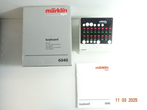 Märklin Digital 6040 Keyboard Stellpult siehe Foto in OVP CK6591
