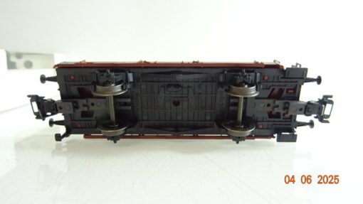 Märklin H0 00752-13 Niederbordwagen mit Bremserhaus u. VW der DB in OVP PR8219 – Bild 4