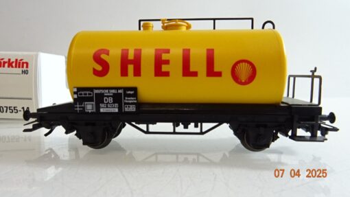Märklin H0 00755-14 Kesselwagen Shell der DB in OVP PR7009 – Bild 3