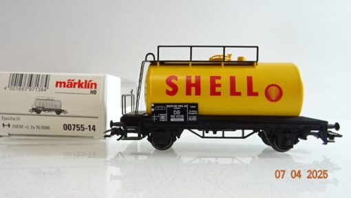 Märklin H0 00755-14 Kesselwagen Shell der DB in OVP PR7009