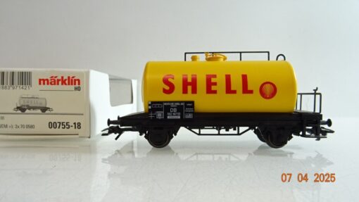 Märklin H0 00755-18 Kesselwagen Shell der DB in OVP PR7011