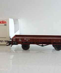 Märklin H0 00761-16 Niederbordwagen ohne Lieferwagen der DB in OVP PR8077