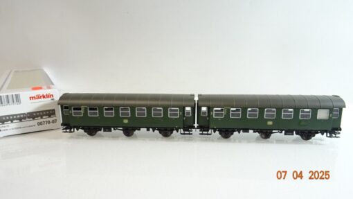 Märklin H0 00770-07 Umbauwagen Paar 2.Kl. der DB in OVP PR7024