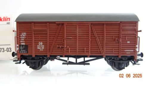 Märklin H0 00773-03 gedeckter Güterwagen der DB in OVP PR8118 – Bild 4
