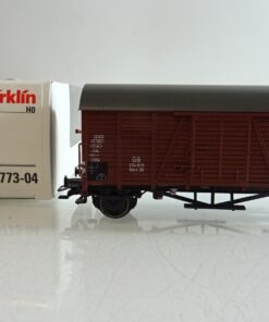 Märklin H0 00773-04 gedeckter Güterwagen der DB in OVP PR8114