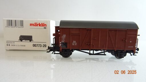 Märklin H0 00773-20 gedeckter Güterwagen der DB in OVP PR8116