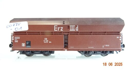 Märklin H0 00775-01 Selbstentladewagen Erz IIId der DB PR8571 o.