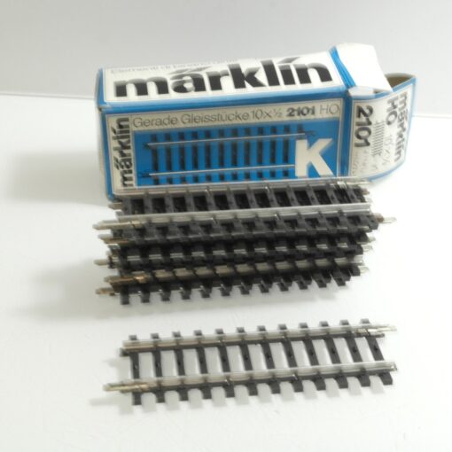 Märklin H0 2101 K-Gleis gerade 10 Stück 90mm in OVP RG8970