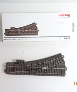 Märklin H0 24611 Weiche links mit Antrieb u. Decoder siehe Foto in OVP CK6605