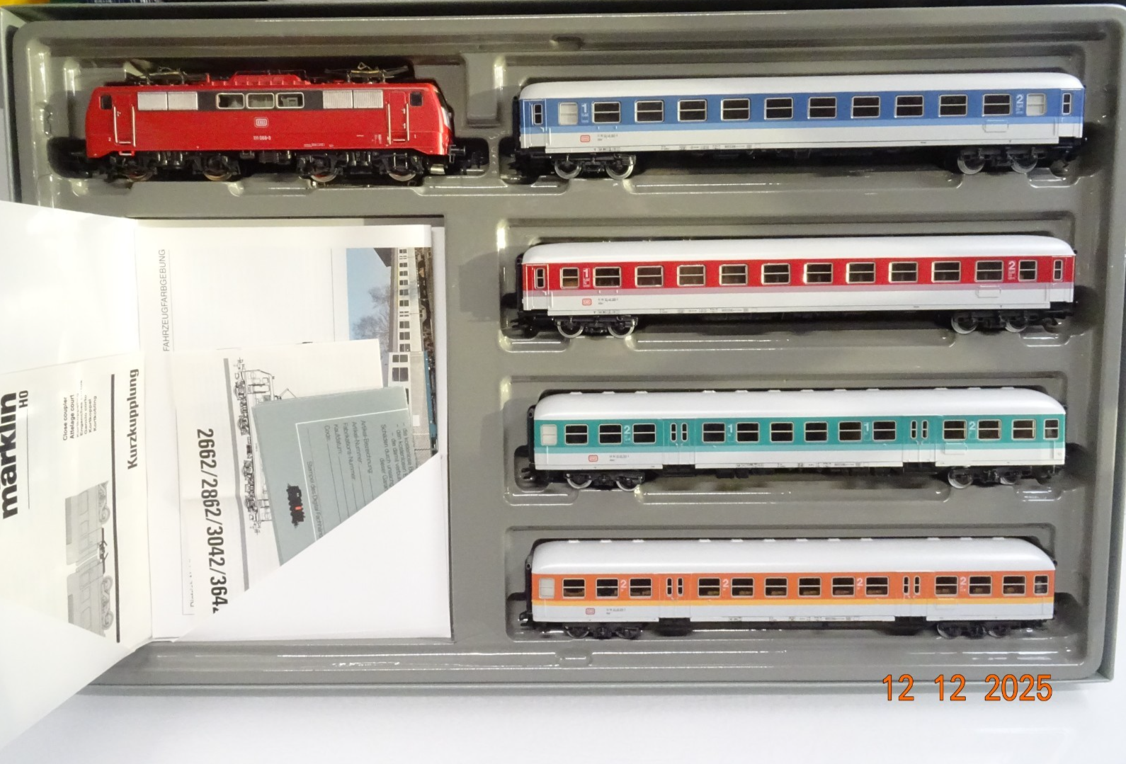 Märklin H0 2662 Demonstrations-Zug 5tlg. der DB Digital in OVP JL5003