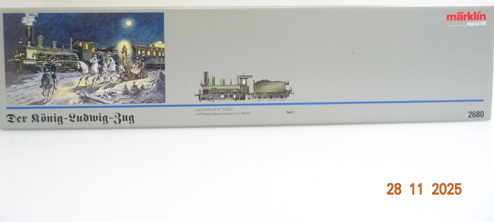Märklin H0 2680 Dampflok Tristan für König Ludwig Zug Digital in OVP JL4752 – Bild 8