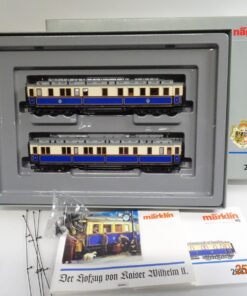 Märklin H0 2681 / 89264 Hofzug Kaiser Wilhelm 2tlg. in OVP JL3164