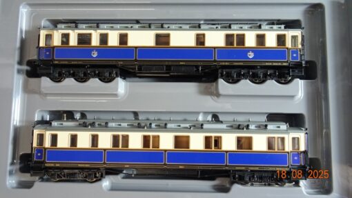 Märklin H0 2681 Salon-Wagen der Kaiserin Gefolge Wagen 2 tlg. in OVP PR9599 – Bild 3