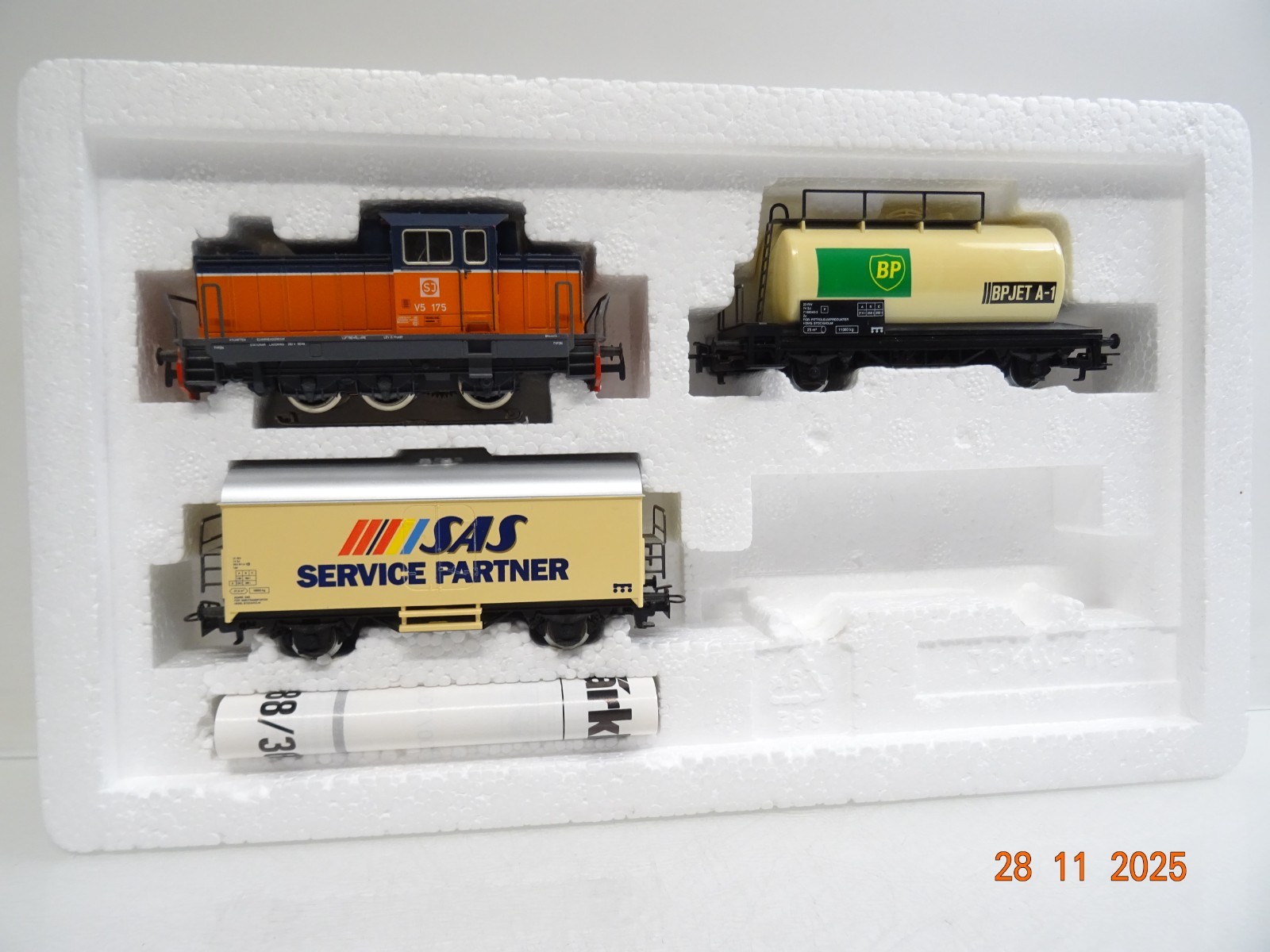 Märklin H0 2839 Schweden Flughafen-Zug 3tlg. in OVP JL4769