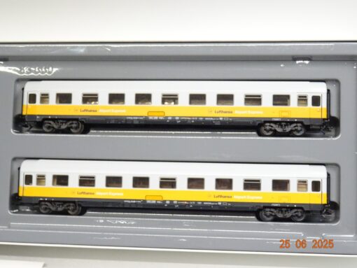 Märklin H0 2867 Zugset 4tlg. Lufthansa Airport Express in OVP JL1077 – Bild 4