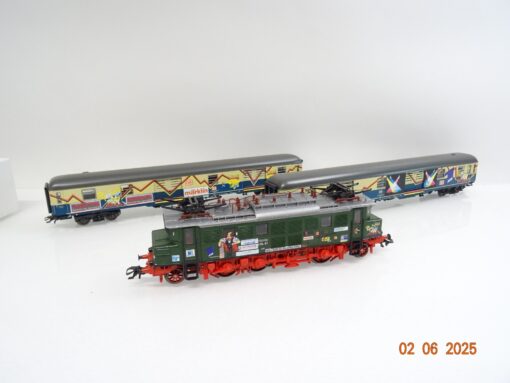 Märklin H0 2872 Zugset 3tlg. PopTrain mit E-Lok BR E 04 in OVP JL856 – Bild 3