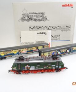 Märklin H0 2872 Zugset 3tlg. PopTrain mit E-Lok BR E 04 in OVP JL856