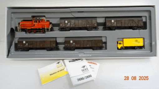 Märklin H0 2890 Güterzug 6tlg. der DBP in OVP JL1161