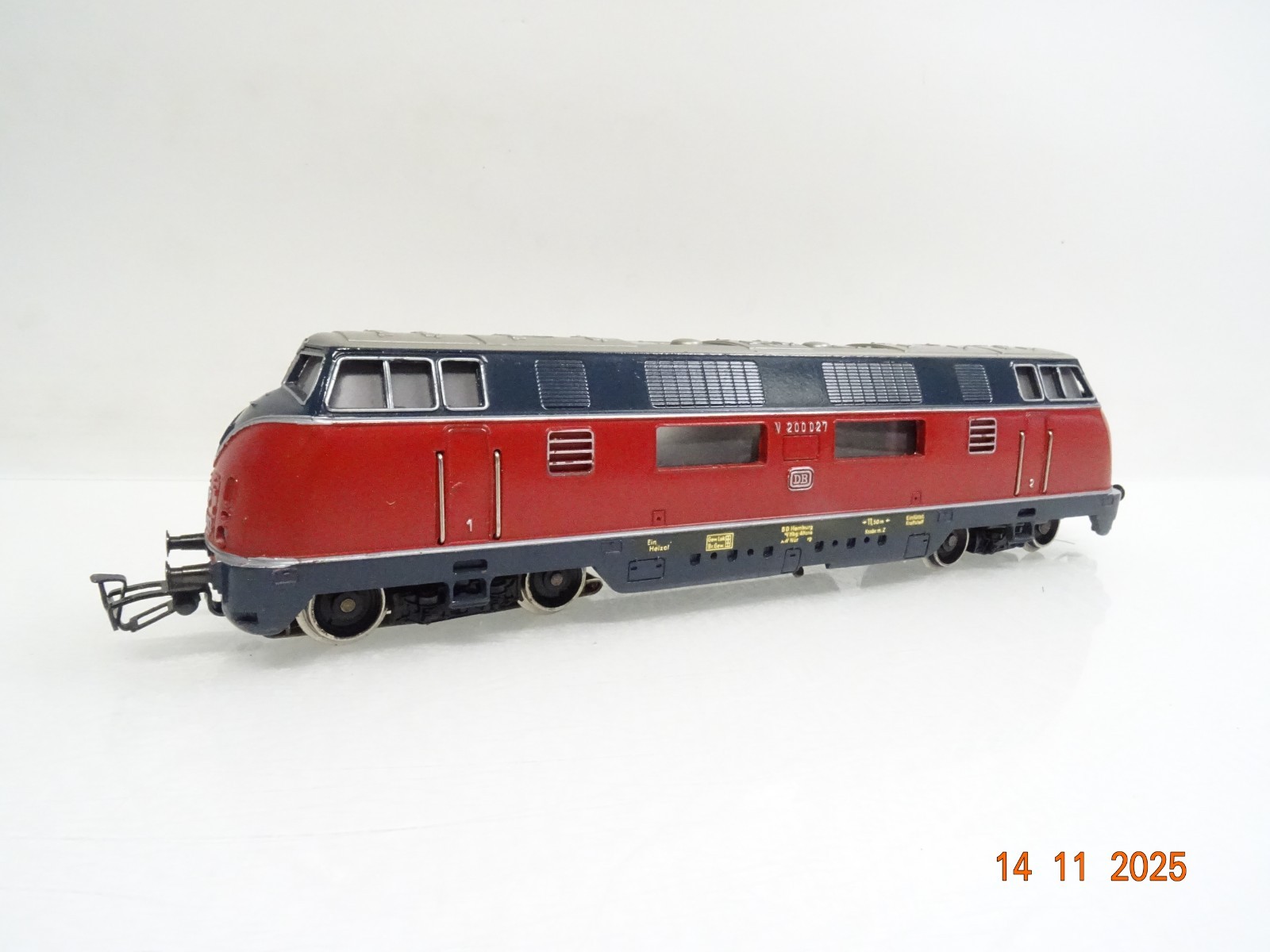 Märklin H0 3021 Diesellok V 200 027 der DB in OVP JL4510 – Bild 3