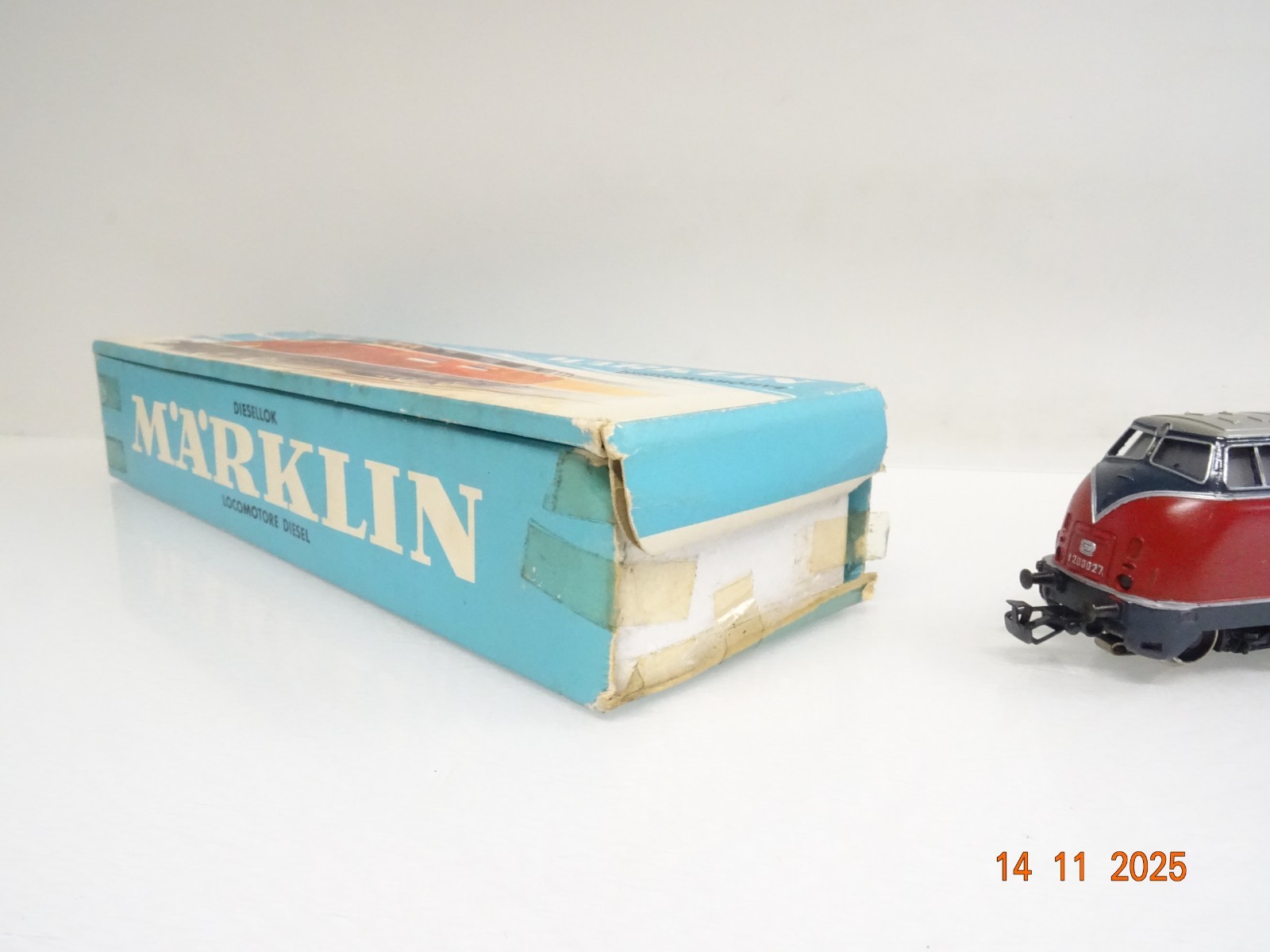 Märklin H0 3021 Diesellok V 200 027 der DB in OVP JL4510 – Bild 5