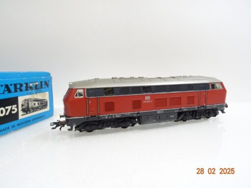 Märklin H0 3075 Diesellok BR 216 025-7 der DB in OVP LE9049