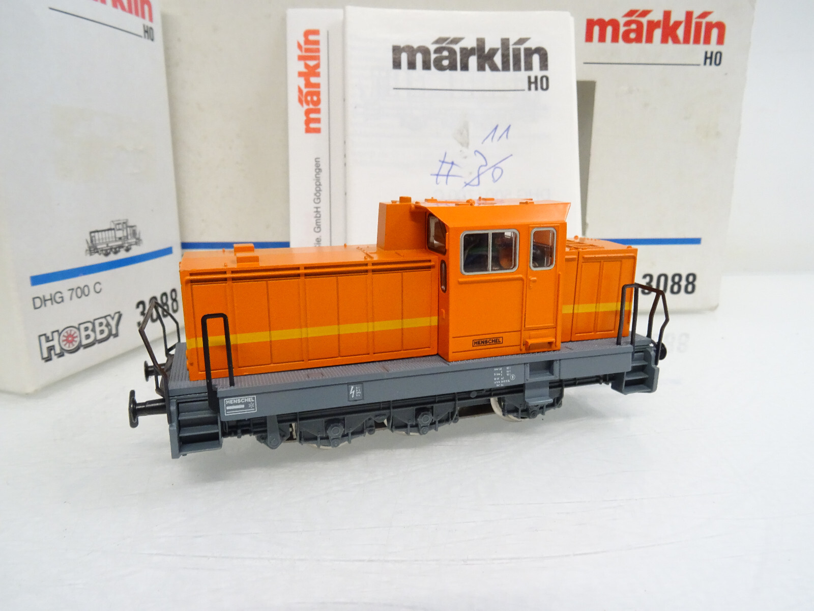 Märklin H0 3088 Diesellok DHG 700 C Digital-Umbau in OVP LE3838
