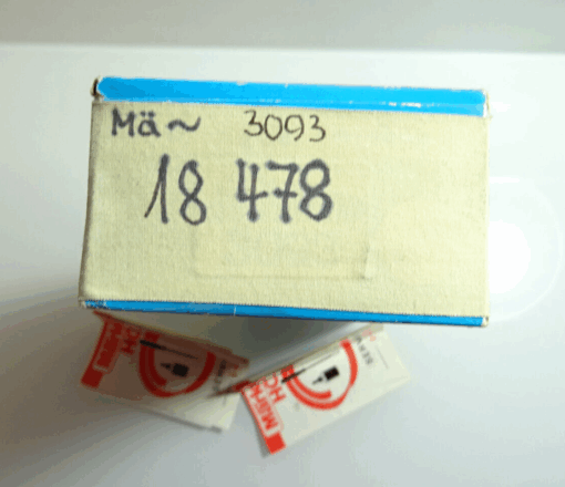 Märklin H0 3093 LEERKARTON Dampflok BR 18 478 der DB siehe Foto AR6952 – Bild 3