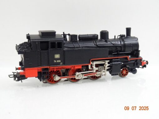 Märklin H0 3095 Dampflok BR 74 690 der DB Delta Digital  JL1322 o. – Bild 3