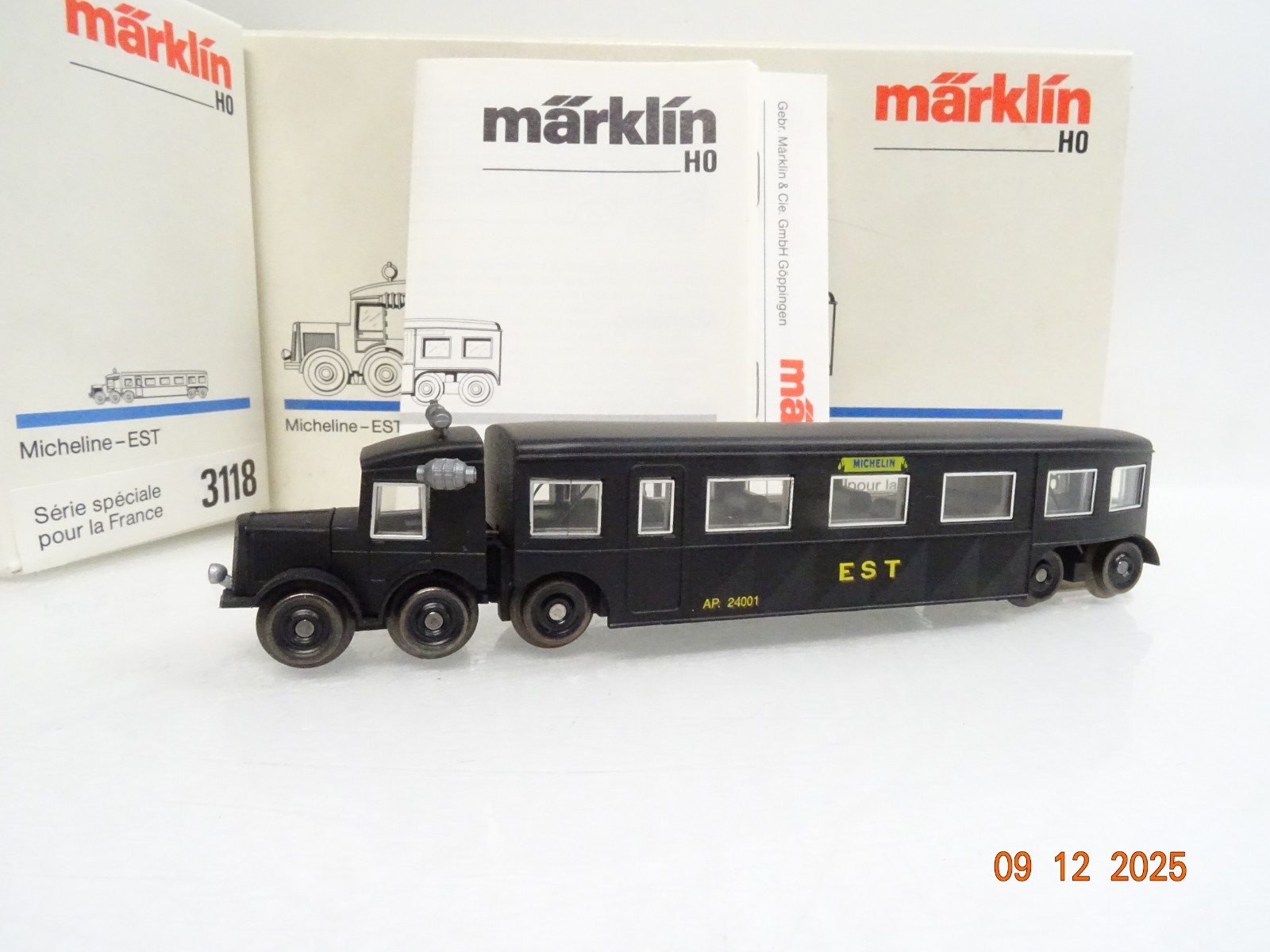Märklin H0 3118 Sonderserie für Frankreich Schienenbus Micheline in OVP JL4940