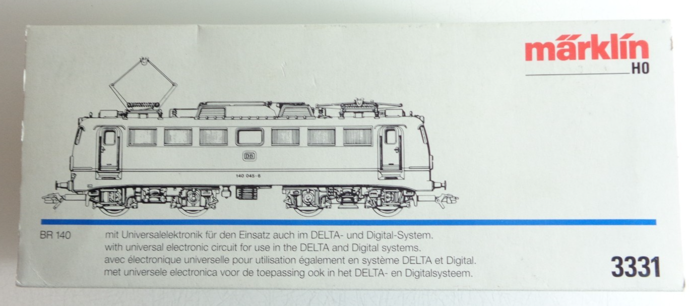 Märklin H0 3331 BR 140 Leerverpackung siehe Foto PK1943
