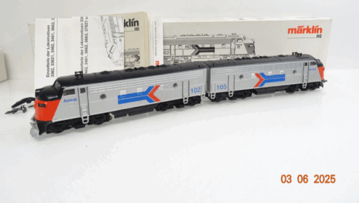 Märklin H0 33621 US Diesellok EMD F 7 Amtrak Delta-Digital in OVP JL882