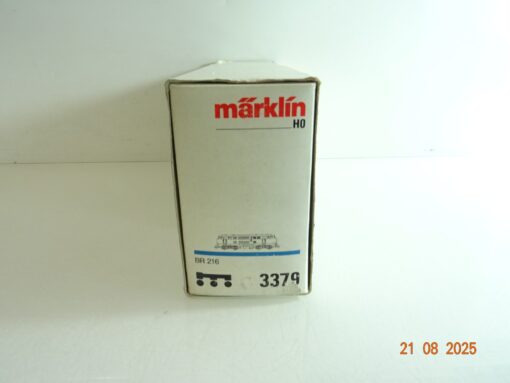 Märklin H0 3379 BR 216 Leerverpackung siehe Foto PK722