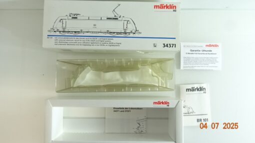 Märklin H0 34371 BR 101 E-Lok Leerverpackung siehe Foto CK9333 – Bild 3