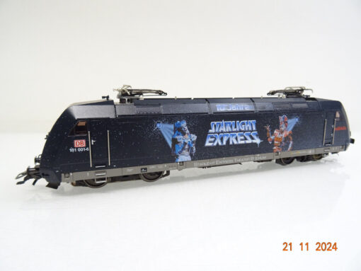 Märklin H0 34373 E-Lok BR 101 001-6 Starlight Express der DB Delta in OVP LE7391 – Bild 3