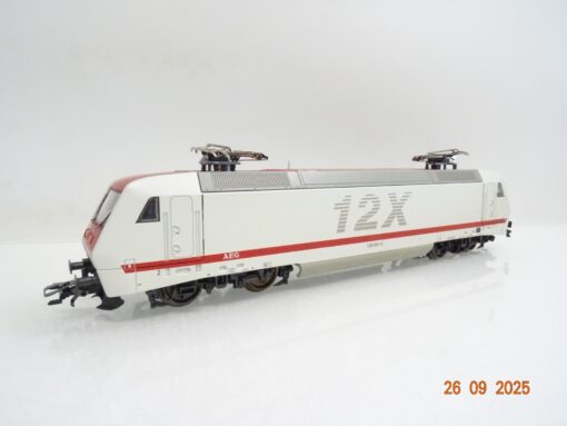 Märklin H0 3438 E-Lok BR 128 001-5  12 X AEG in OVP JL3188 – Bild 3