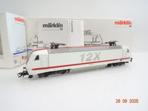 Märklin H0 3438 E-Lok BR 128 001-5  12 X AEG in OVP JL3188